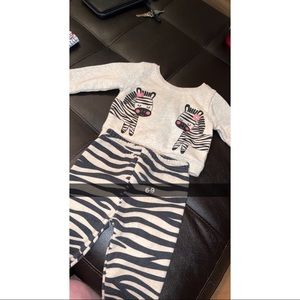 Long sleeve top with matching pants